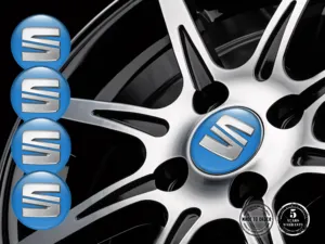 Seat Hub Cap Sticker Edition Custom Dome Style